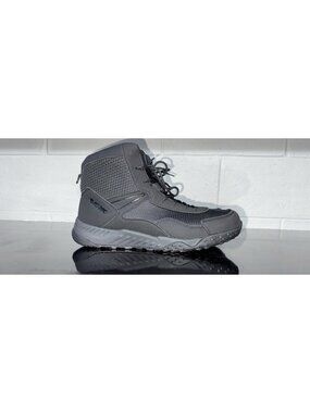 Hi-Tec Invader Mens Slip Resistant Tactical Work Boots Size 12 WIDE Black